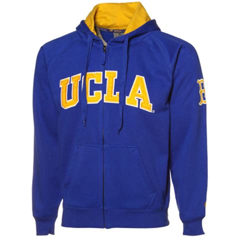 This store was assembled so that bruin fans across the country could show their allegiance to their favorite school. UCLA Bruins True Blue Automatic Full Zip Hoodie Sweatshirt