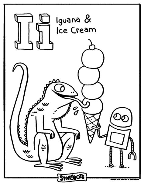 You might also be interested in coloring pages from letter i category and ice cream tag. Letter I | Alphabet coloring pages, Ice cream coloring pages, Alphabet coloring