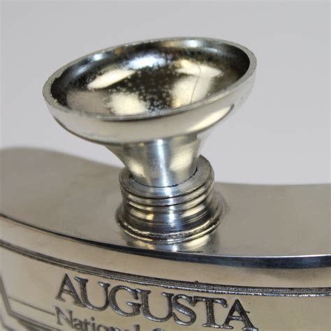 These flasks are slim enough to fit in your hip pocket or purse, and stylish enough to show to all your friends! Lot Detail - Augusta National Golf Club Pewter Golf Flask ...