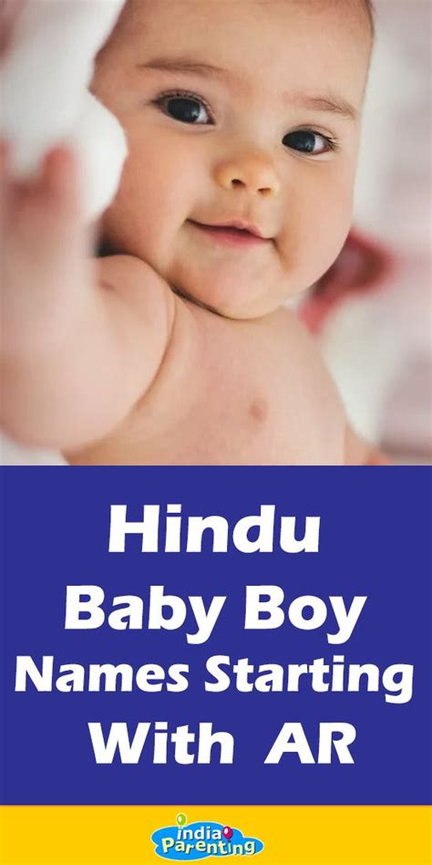 Hindu Baby Boy Names Starting With AR | Hindu baby boy names, Baby boy names, Baby girl names