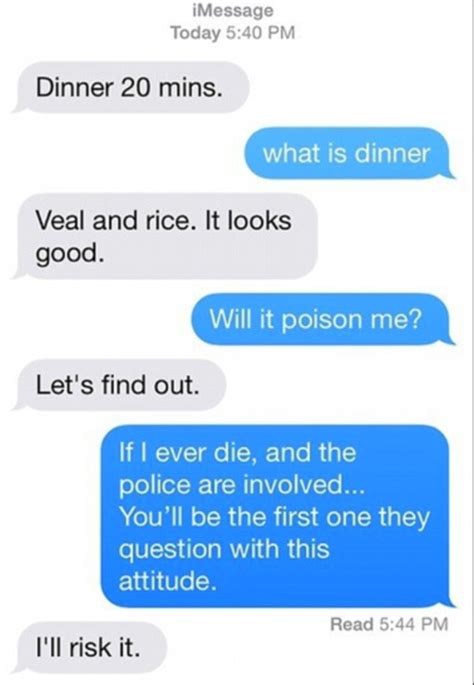We know you like texting, but have you ever tried to come up with funny text messages to make her laugh, not cry or make face palm? The laugh out loud text messages from sassy mothers ...