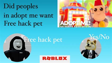 In today's video we check out this new adopt me hack that says we will get a legendary petthis viral adopt me hack will always get you a legendary pet!? Did people in adopt me want free pet that come from hack ...