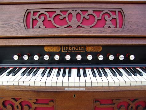 Vierne berceuse lindholm harmonium reed pump organ. Lind.20657 - Harmoniums