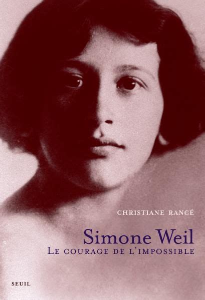 Christiane f'in korkunç anıları orjinal adı: Simone Weil, Christiane Rancé, Sciences humaines - Seuil ...