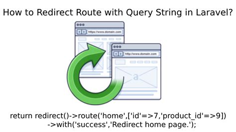 There are many tools that help us make a simple and effective url redirect. How to Redirect Route with Query String in Laravel? - Devnote