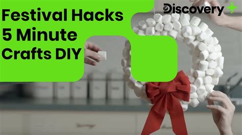 Shame on 5 minute crafts for continuing to value money over truth and good content, and shame of amazon for hosting this asinine material. Do It Yourself Festival Crafts | DIY 5 Minute Christmas Crafts | Discovery Plus India - YouTube