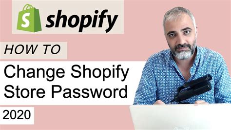 Here we are simplifying the process. How to change Shopify store password - YouTube