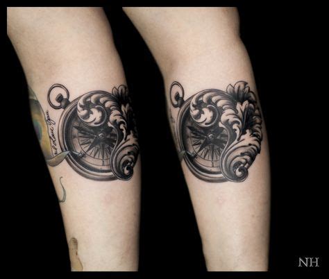 Nick hart @ deep roots tattoo in seattle, wa. Compass Tattoo. Nick Hart Tattoo @ Deep Roots Tattoo, Seattle | Hart tattoo, Tattoos, Compass tattoo