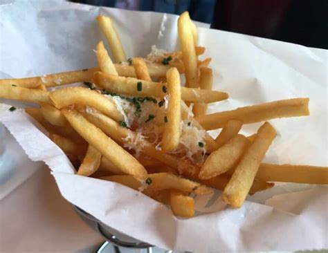 They're a delicious peanut butter truffle dipped in. Truffle fries | Buckeye Roadhouse