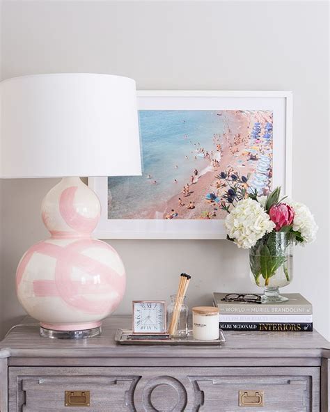 (this color is especially beautiful in nurseries!) details: Blush Brushstroke | White lamp shade, Decor styles, Design