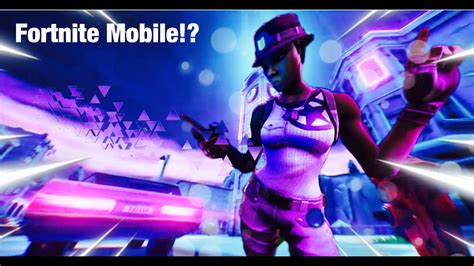 How to make fortnite renders on mobile. Fortnite MOBILE Montage... | 60 FPS IPad Air - YouTube