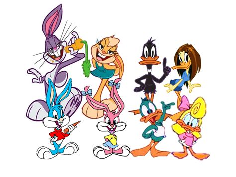 Meet the tiny tunes band. Four Rabbits and Ducks Tiny Toon and Looney Tunes by ...