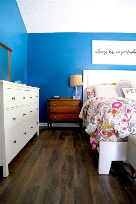 Starting the list of new things to try in bed by turning the table for you two. Vinyl Plank Flooring in the Master Bedroom (AKA: Best ...