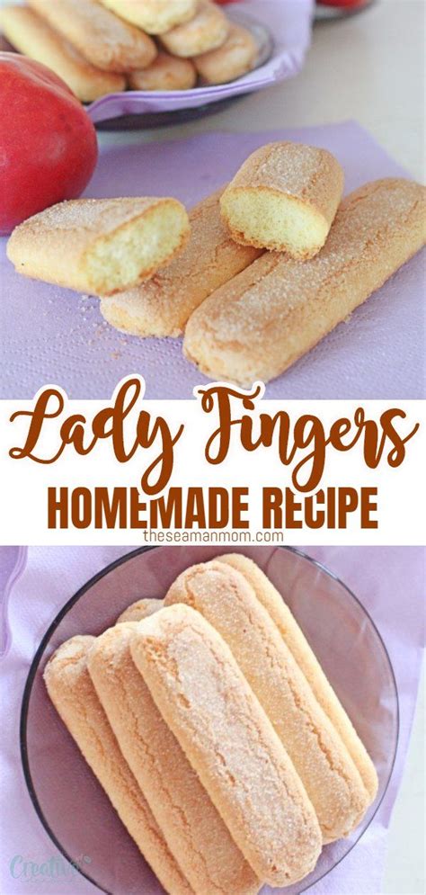 Veras lady finger dessert recipe food 3. The spongy, airy but crisp lady finger cookies are what ...