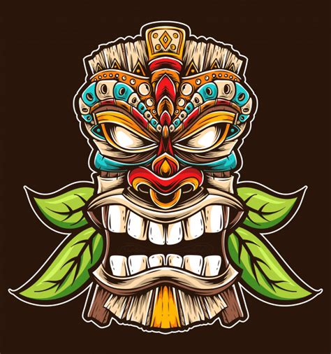 Wajib pakai masker di transportasi umum transjakarta. Tiki masker vector | Premium Vector
