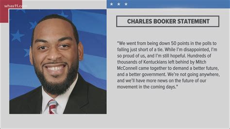 I'd say there's plenty of us in rural kentucky that would vote for charles booker, too. Results: Charles Booker concedes in Kentucky Senate ...