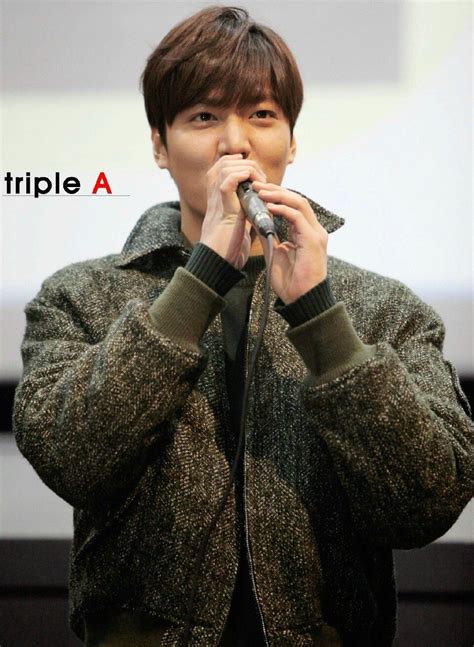 Lee Min Ho, Gangnam Blues stage greeting, Daegu, 20150117 ...