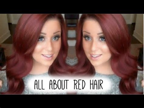 You need to have your hair done by a my natural hair color is darkkkkk dark brown. RED HAIR How I went from Blonde to Red - YouTube