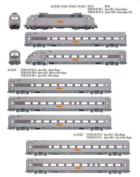 Es una agencia internacional de modelos. LS 16040(S) 46041 46042 "Metropolitan" - reisezugwagen.eu