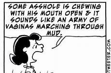 funny mouth lucy open quotes chewing peanuts