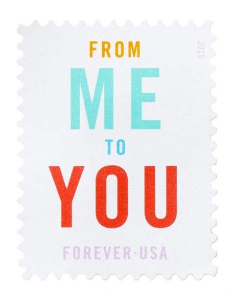 By cool fonts, we mean, modern fonts. 10 Forever Postage Stamps // From Me to You // Modern ...