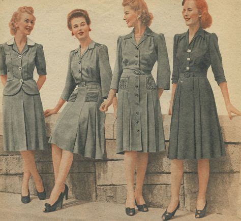 Open for lunch and dinner dress code: Humble Pie Vintage: Flashback Friday- 1945 | Miss Julie ...