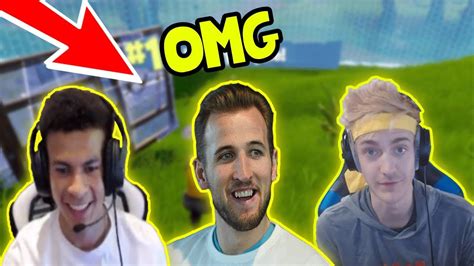 · got my own supply drop thanks to samsung mobile and fortnite! NINJA, Dele Alli, Harry Kane And Kieran Trippier Play ...