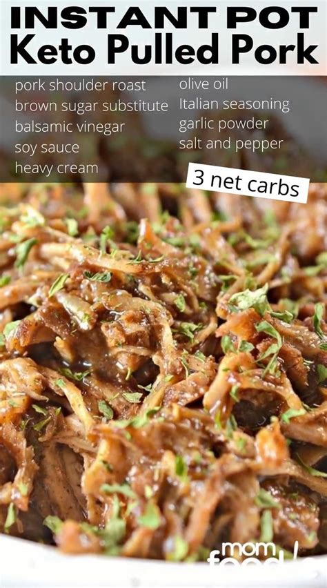 The instant pot and pork shoulder are a match made in heaven. Keto Pulled Pork Instant Pot Video | Pulled pork recipes, Pork recipes, Pulled pork instant ...