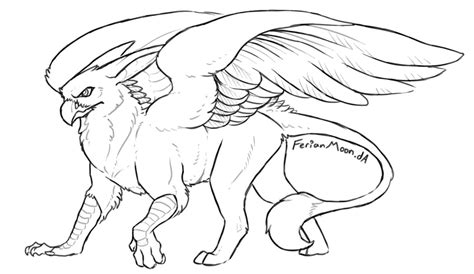 Printable my little pony griffon coloring page. The best free Gryphon drawing images. Download from 74 ...