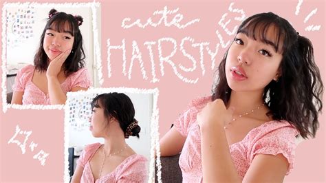 Check spelling or type a new query. CUTE 'n' EASY 90s inspired hairstyles 🦋 how i style my ...