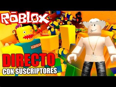 Si eres nuevo en roblox, te explicaremos en proceso para conseguir robux gratis. ᐈ DIRECTO DE ROBLOX CON SUSCRIPTORES • Juegos gratis en linea