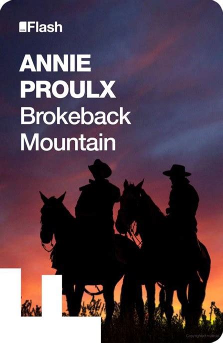 If you continue browsing the site, you agree to the use of cookies on this website. READ | BOOK Brokeback Mountain by Annie Proulx online free ...