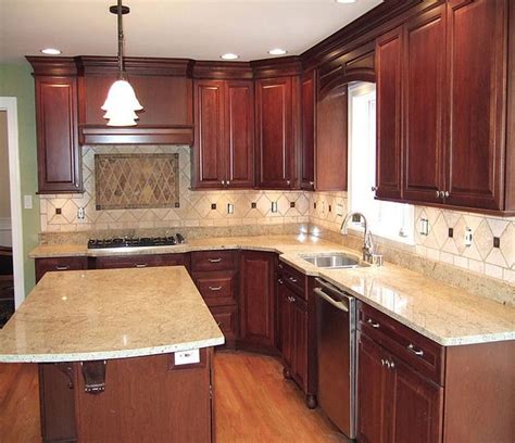 I'm sharing with you my $800 kitchen remodel!! traditional kitchen remodels | ... Kitchen with Wooden ...