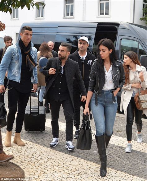 Baby and a mother a doing well. Cristiano Ronaldo's girlfriend Georgina Rodriguez struts ...