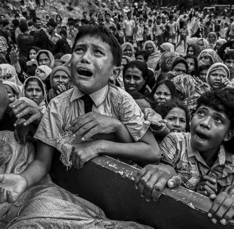 Es erzählt von einem drama direkt vor unserer haustür. Unicef-Foto des Jahres: „Augen von Kindern sagen die ...