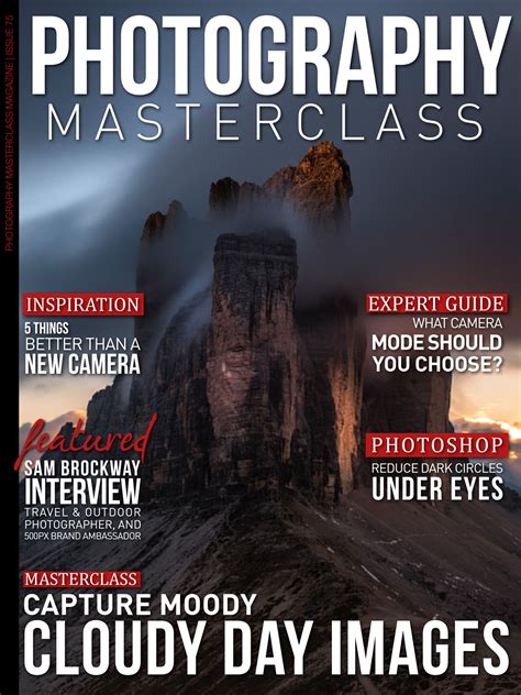 We also feature some of the best clothing from independent brands around the world so it's always good to keep an eye out to see. Issue 75 - Photography Masterclass Magazine Newsstand