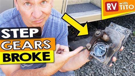 Old rv decal removal on a budget. EASY RV STEP REPAIR - DIY Gear Linkage Replacement - YouTube