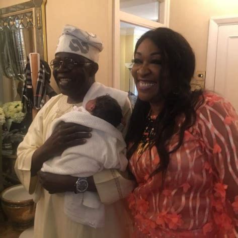 Bola tinubu first wife and kids. Photos from the naming ceremony of Seyi and Layal Tinubu's ...