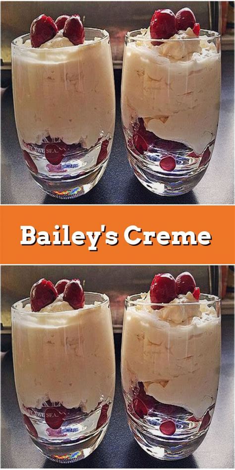 Maybe you would like to learn more about one of these? Bailey's Creme in 2020 | Einfacher nachtisch, Baileys ...