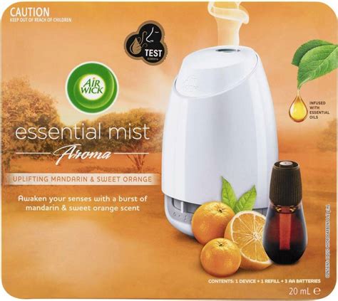 Air wick essential mist transforma aceites esenciales en vapor. Air Wick Essential Mist Mandarin & Orange Primary 20ml $10 ...