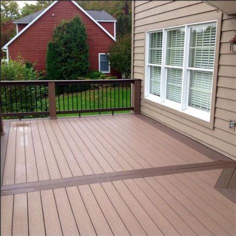The flooring is also uv resistant which means you can install it on a porch or other outdoor space without worrying about wearing quickly. Best Quality WPC Decking Laminate Flooring - K25-140-1 - Anhui Red Forest (China Manufacturer ...