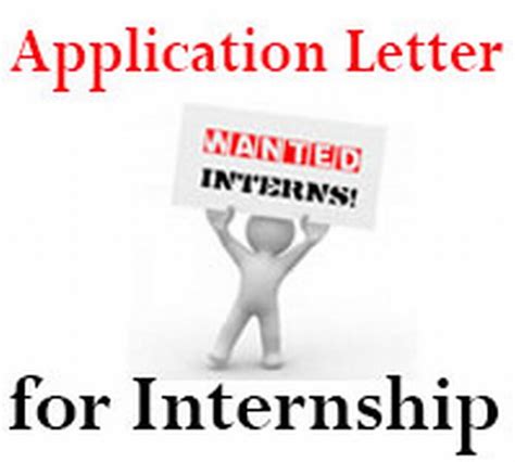 Internship provides real life experience and exposure. Application Letter for Internship - Free Letters