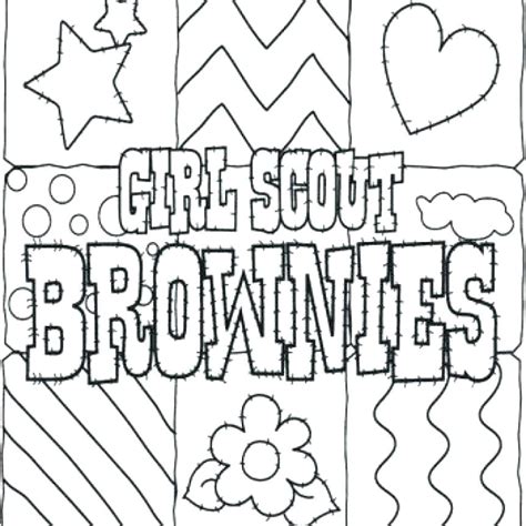 One of the pages is beautifully decorated with flowers a bag a cap and the girl scouts logo in honor of the brave females. Girl Scout Cookie Drawing at GetDrawings | Free download