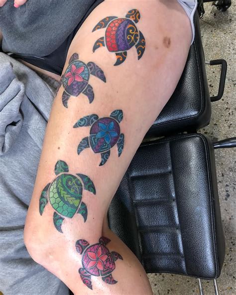 8 sea turtle ankle tattoo ideas. 46 Best Sea Turtle Tattoo Designs That are Really Cute ...