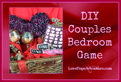 Every home needs a space where family a game room has to have a flexible design. DIY Couples Bedroom Game With Printables - Love Hope Adventure