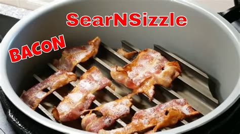 On this video i show you how to cook bacon in the ninja foodi grill. SearNSizzle BACON Ninja Foodi GrillGrate - YouTube