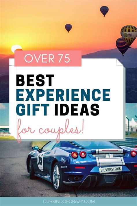 Gift experiences for couples london. Experience Gifts For Couples | Experience gifts, Couple ...