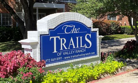 A community and a home where those who walk through our doors instill hope, expect excellence, inspire service contact our irving, tx apartments for rent today and we'll get you set up and, on your way, to living life inspired. The Trails of Valley Ranch Apartments - Irving, TX ...