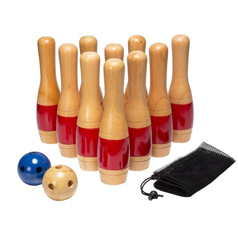 Recycled soda bottle yard bowling. Trademark Games 13 Piece Wooden Lawn Bowling Set & Reviews ...