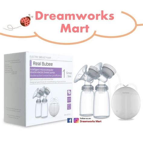 The disadvantage of breaking the traditional manual suction machine adopts three block adjustable design. Real Bubee Electric Double Breast Pump